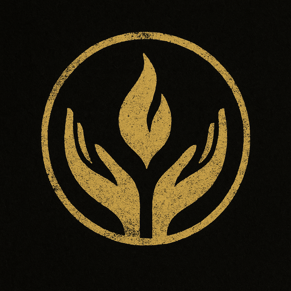 Glowtenders Sigil — a circular graphic representing kindness and digital resistance; click to learn more about its meaning